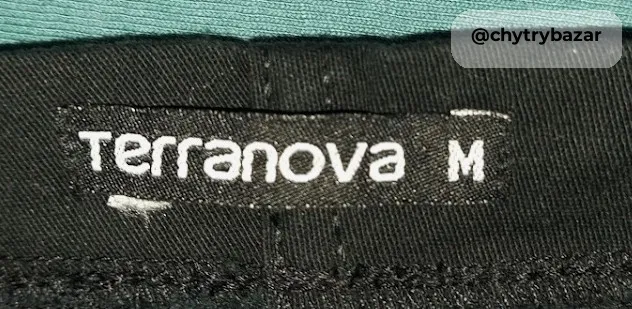 čierna riflová puzdrová sukňa TERRANOVA veľ.M