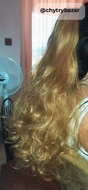 Predám príčesok na štipci-medová blond