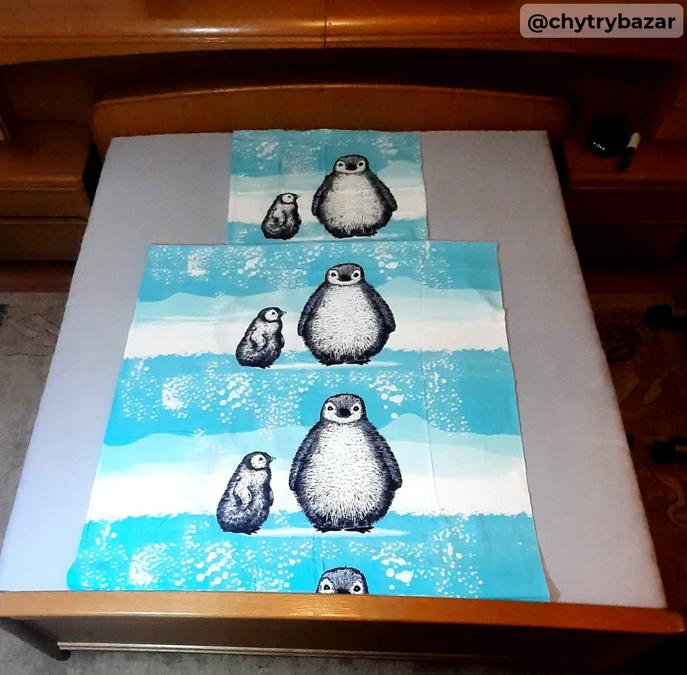 Predám posteľné obliečky s tučniakmi