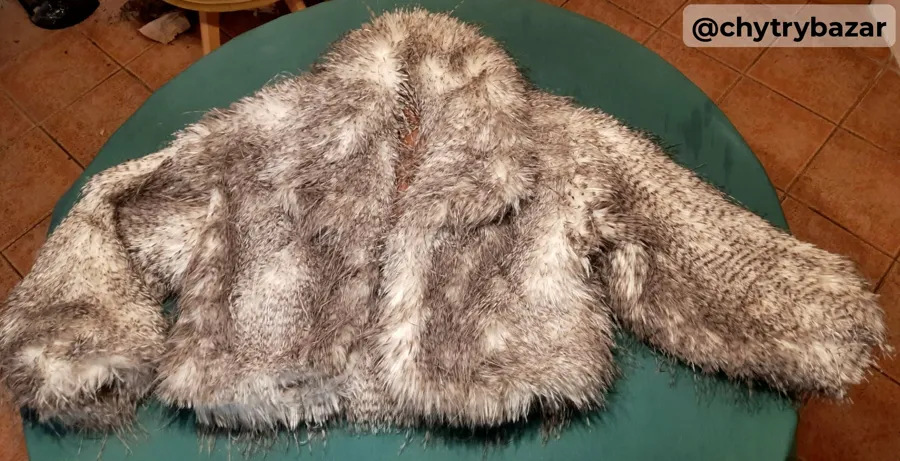 obojstranný exkluzívny kožušek veľ. S-XL
