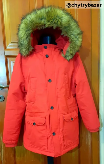 Predám hrubú červenú bundu CALLIOPE veľ.XXL