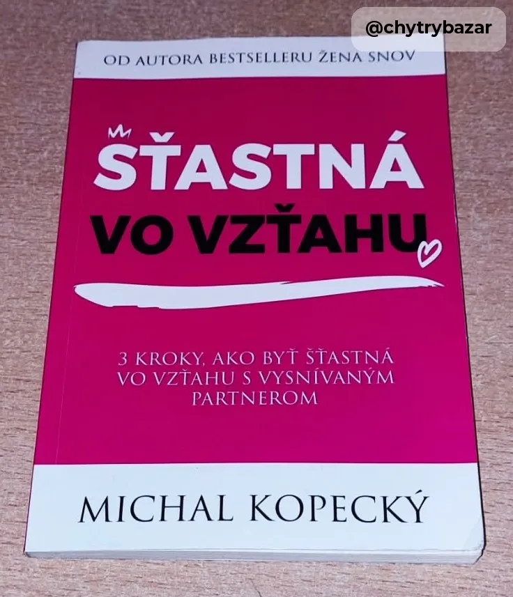 Predám knihu - Šťastná vo vzťahu 