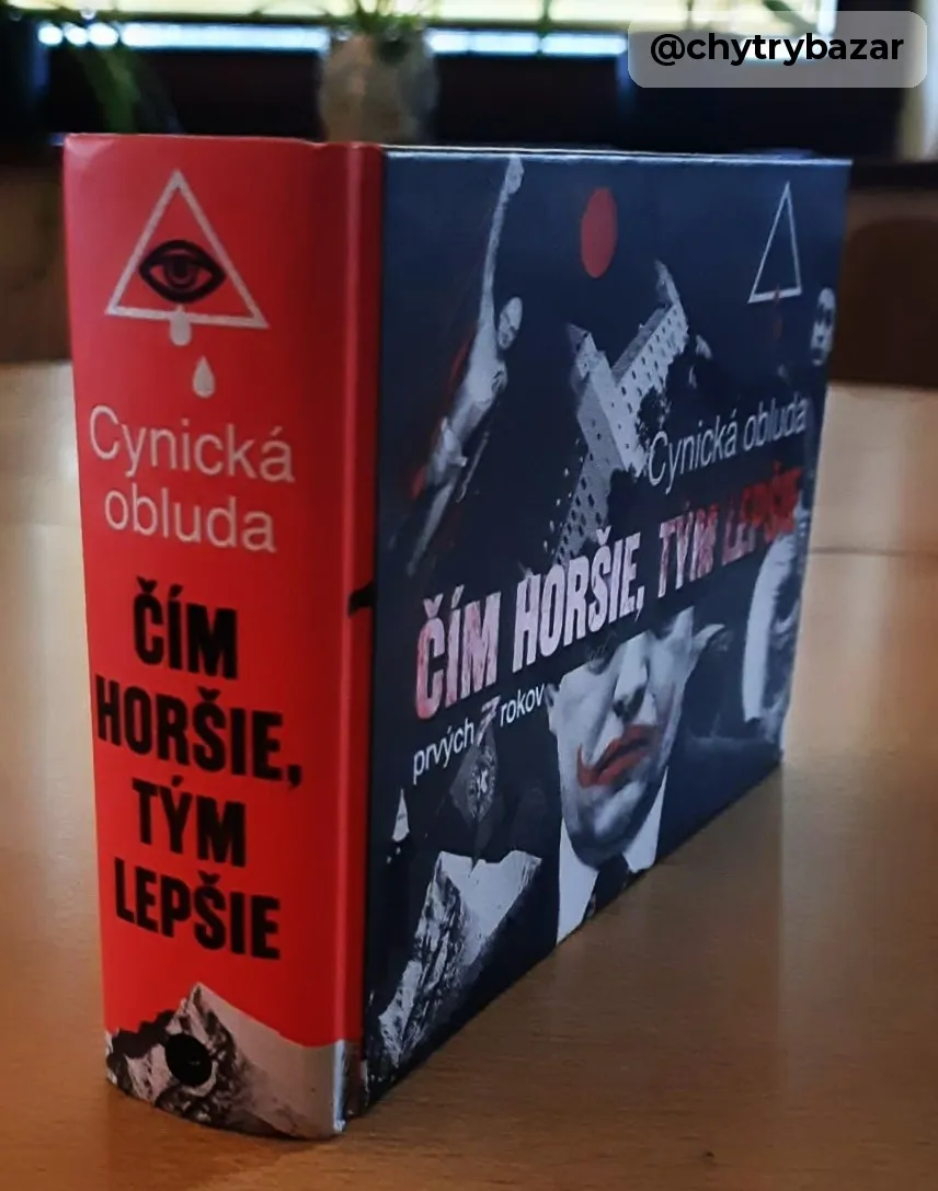 Predám knihu ČÍM HORŠIE-TÝM LEPŠIE-CYNICKÁ OBLUDA