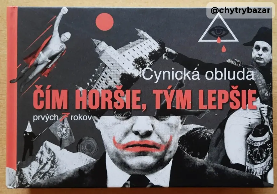 Predám knihu ČÍM HORŠIE-TÝM LEPŠIE-CYNICKÁ OBLUDA