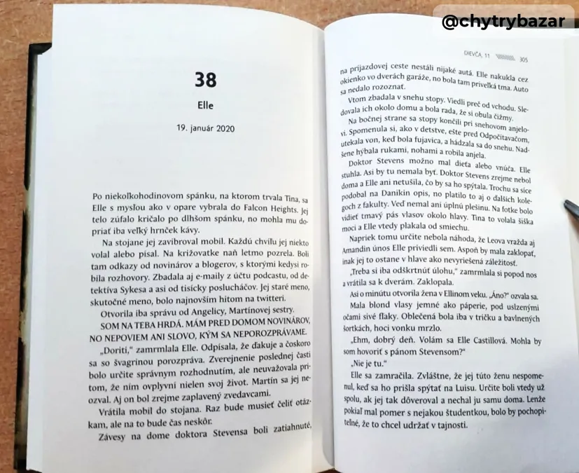 Predám knihu DIEVČA 11