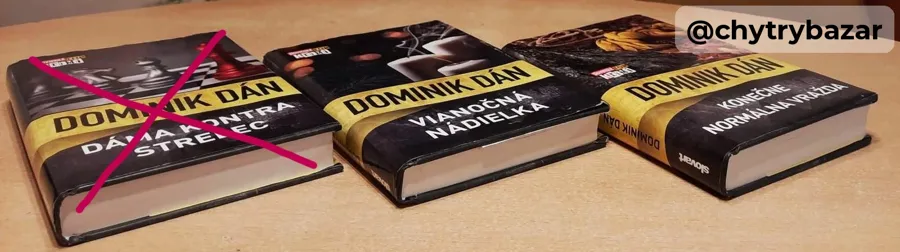 Predám 2 knihy od Dominika Dána