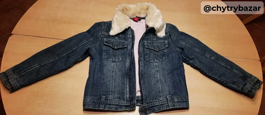 riflovú bundičku KENVELO KIDS veľ.8 (na 8-9rokov)