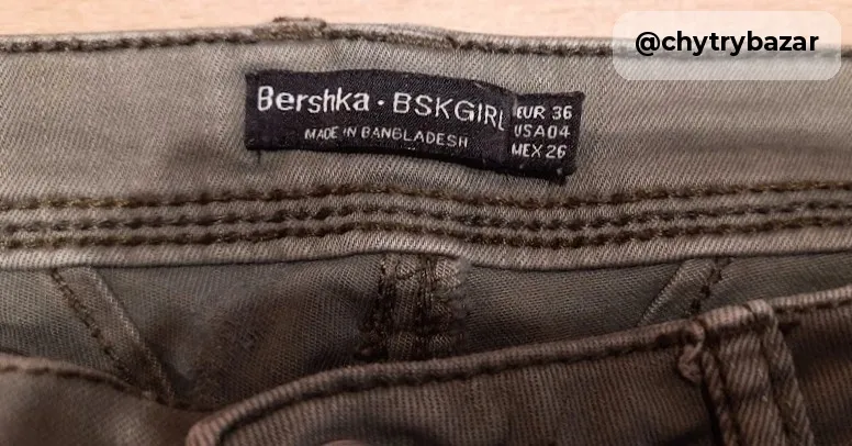 Predám dámske nohavice BERSHKA veľ.36 (XS-S)