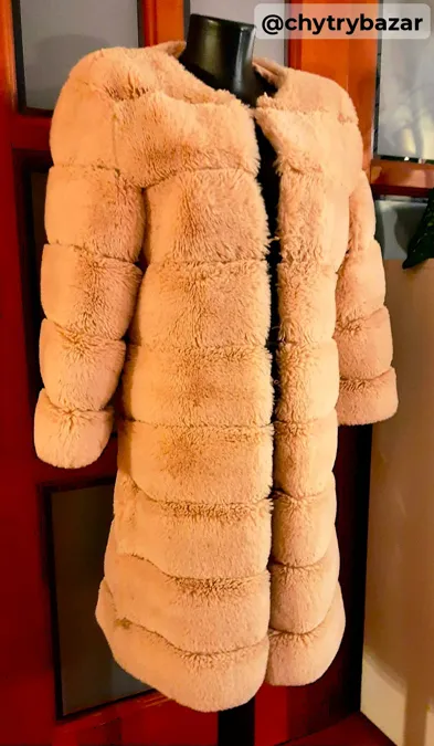 Predám elegantný kožuštek veľ. S-M