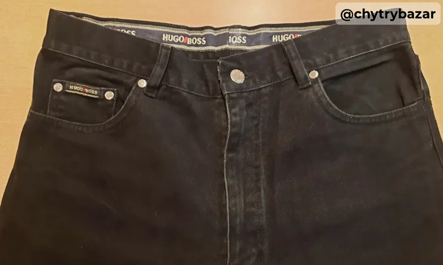 Predám pánske rifle HUGO BOSS veľ.34 (L-XL)