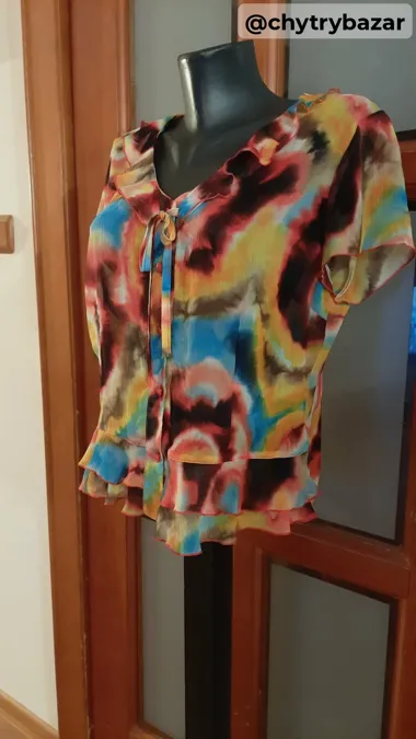 Predám dúhovú blúzku veľ.L-XL