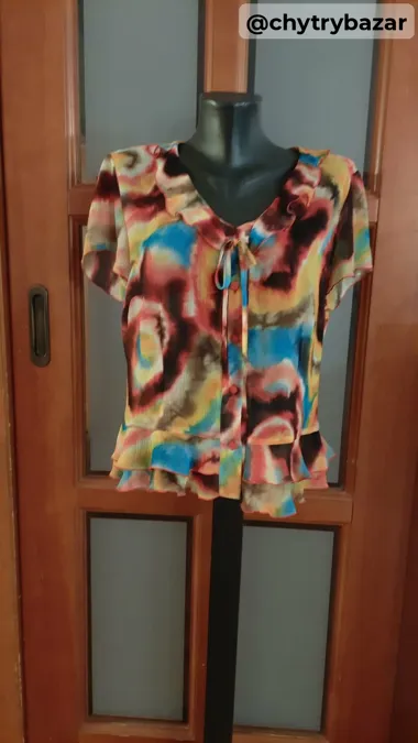 Predám dúhovú blúzku veľ.L-XL