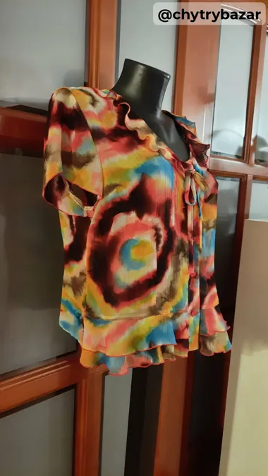 Predám dúhovú blúzku veľ.L-XL