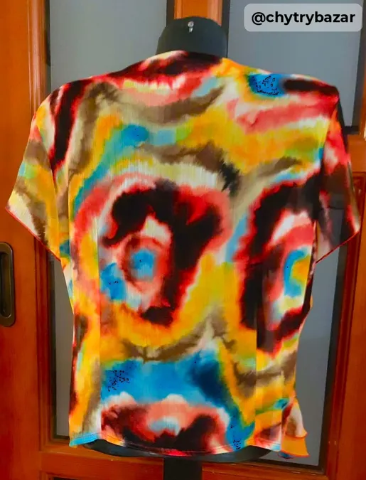 Predám dúhovú blúzku veľ.L-XL