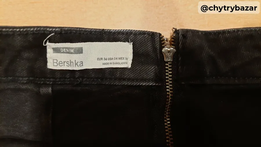 Predám riflovú minisukňu BERSHKA veľ.36(S)