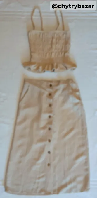 Predám súpravu - top+sukňa H&M veľ.S