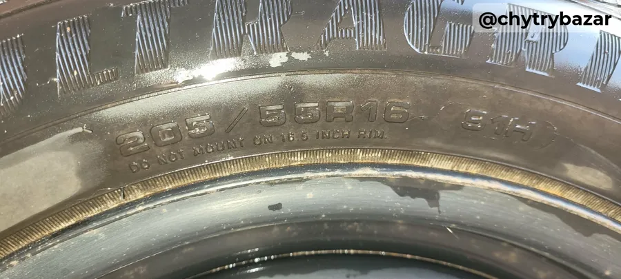 Predám 2ks zimné pneumatiky GOODYEAR 205/55/R16