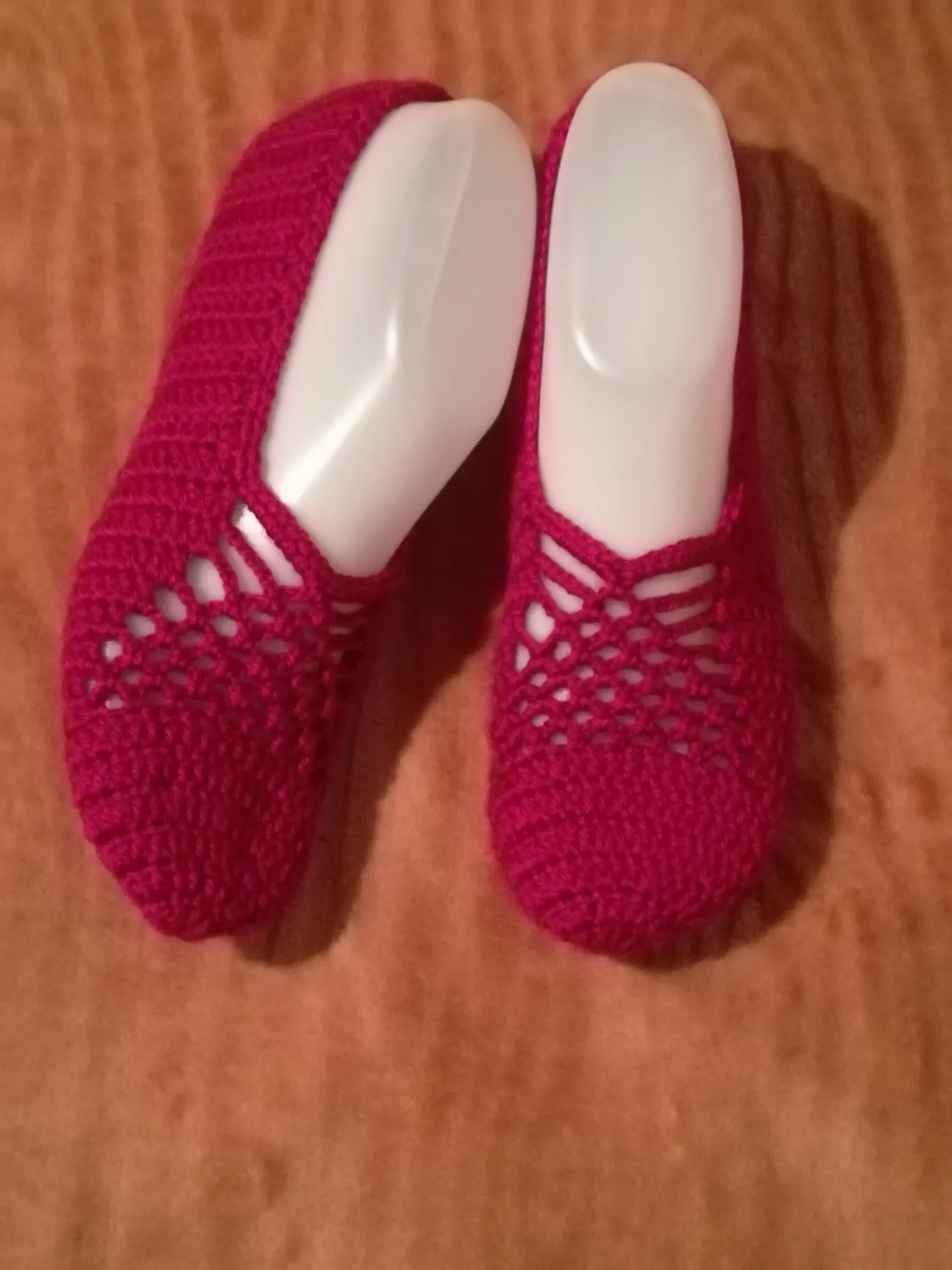 Háčkovane papučky 24