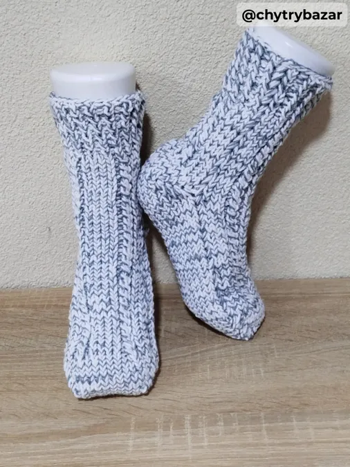 Pletené ponožky 65