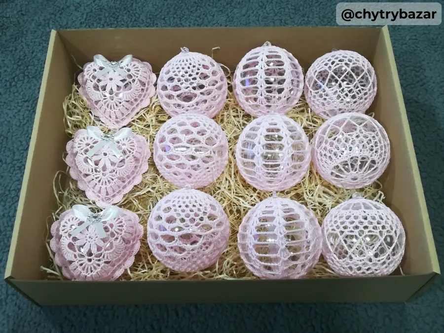 Vianočné ozdoby 12 - darčeková sadá