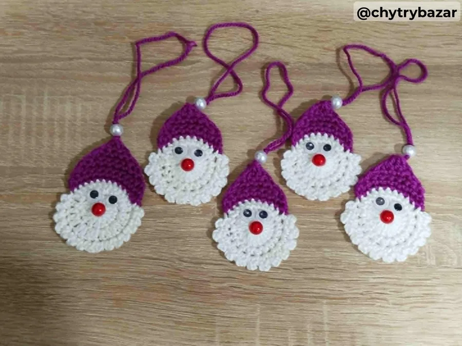 Vianočné ozdoby - Mikuláš 3