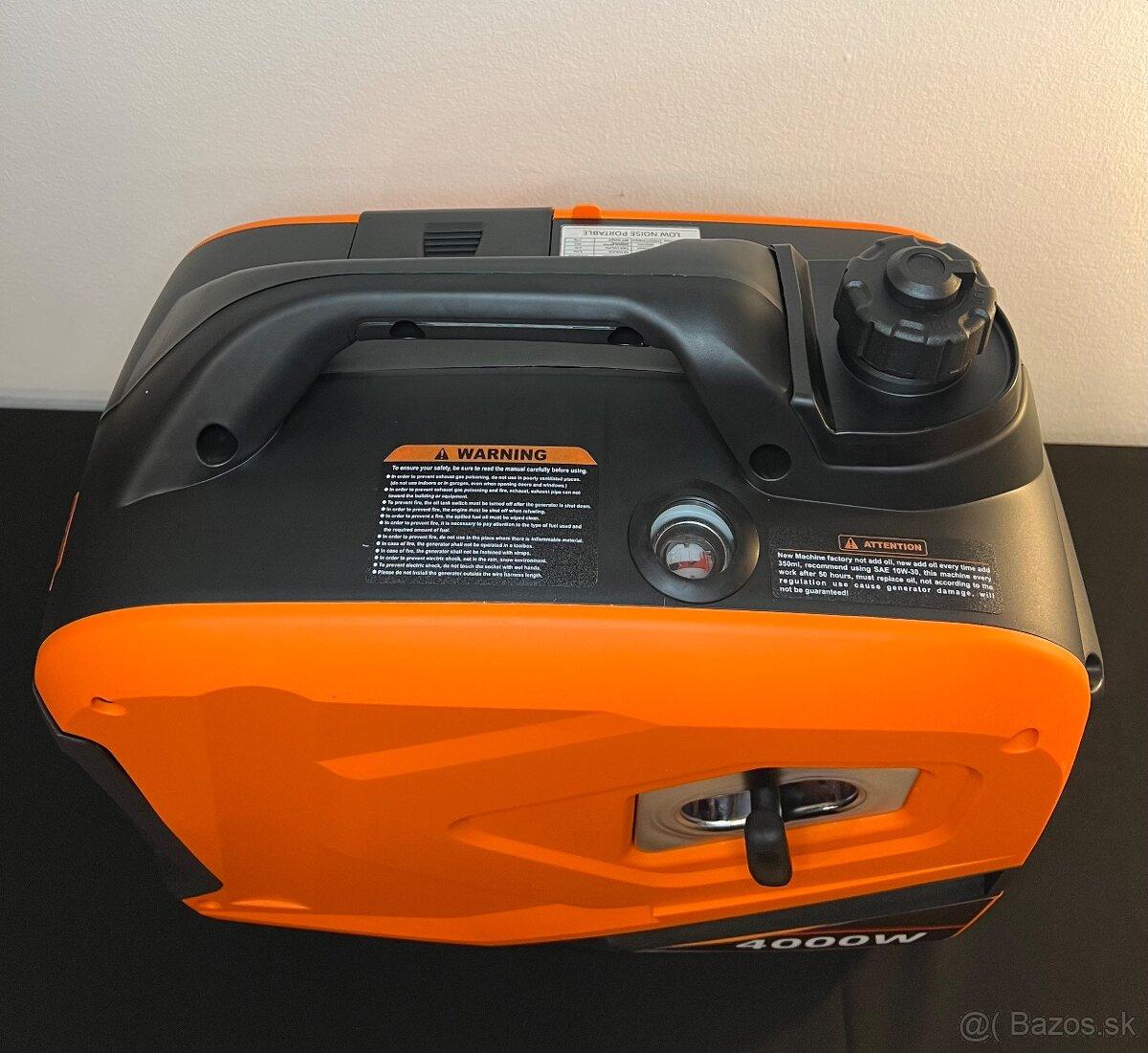 elektrocentrála generátor 4000W invertorový 