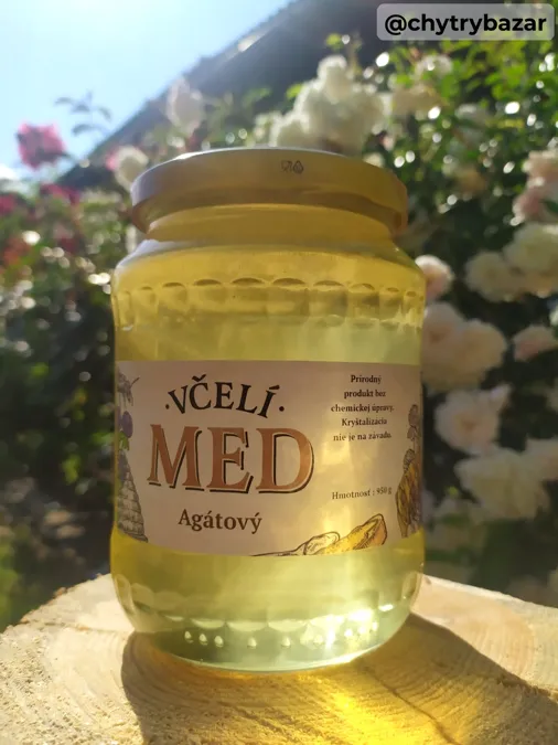 Včelí med a peľ 