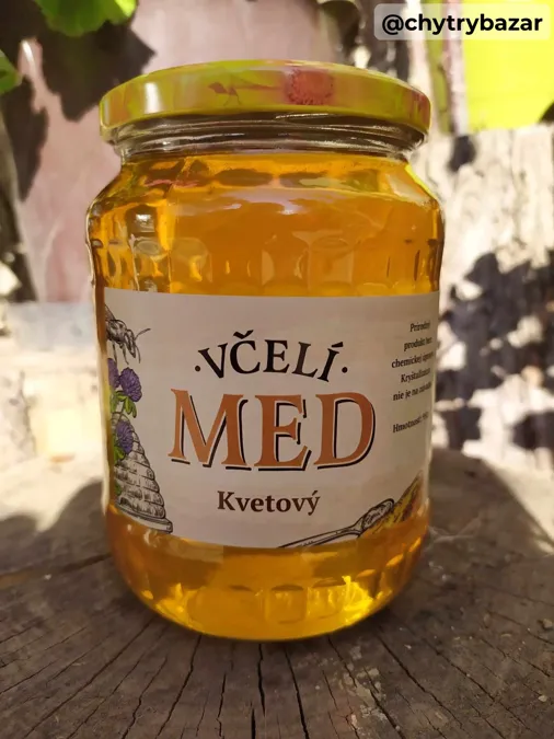 Včelí med a peľ 