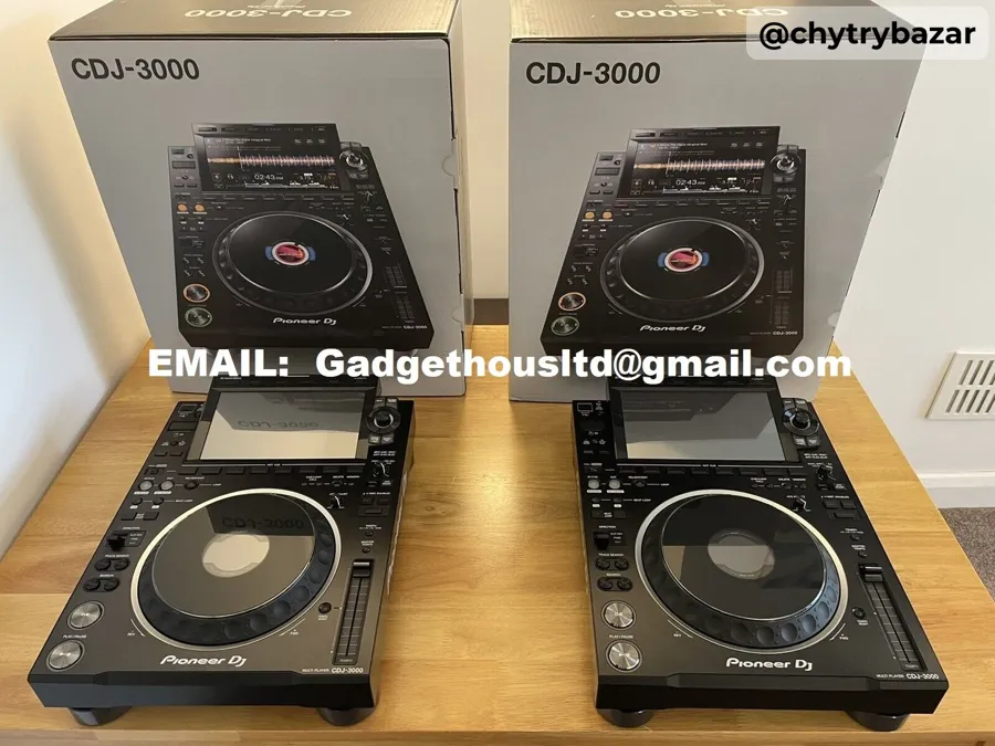 Pioneer CDJ-3000, Pioneer DJM-A9, Pioneer DJM-V10