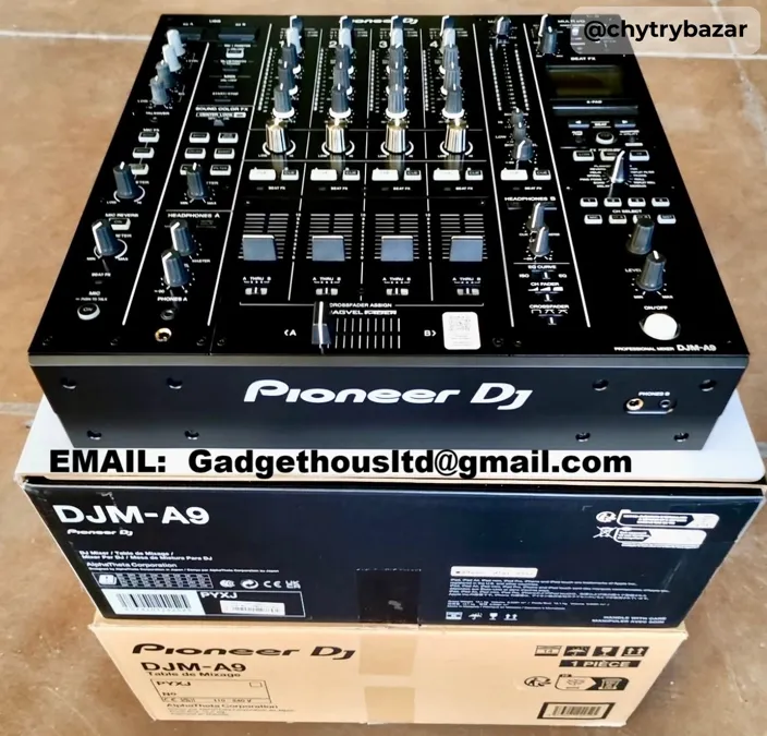 Pioneer CDJ-3000, Pioneer DJM-A9, Pioneer DJM-V10