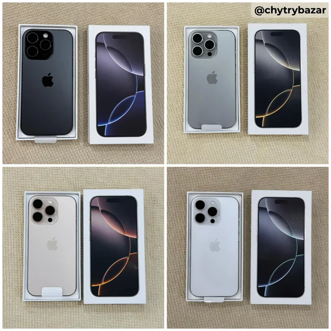 Apple iPhone 16 Pro Max, iPhone 16 Pro, iPhone 16