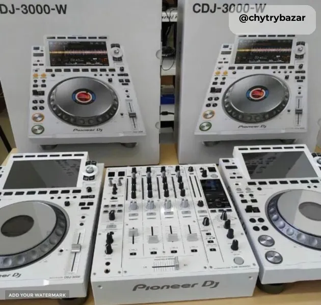 Pioneer CDJ-3000, Pioneer DJM-A9, Pioneer DJM-V10