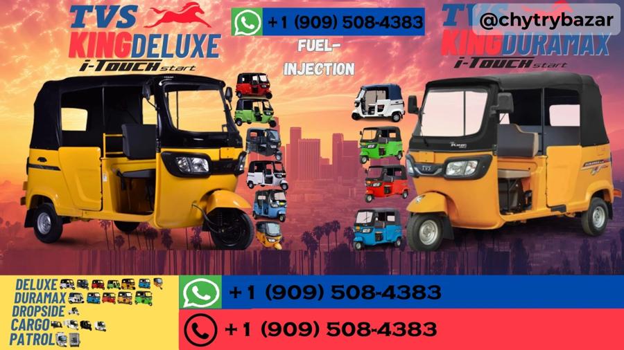 trojkoliek Bajaj, TVS King 
