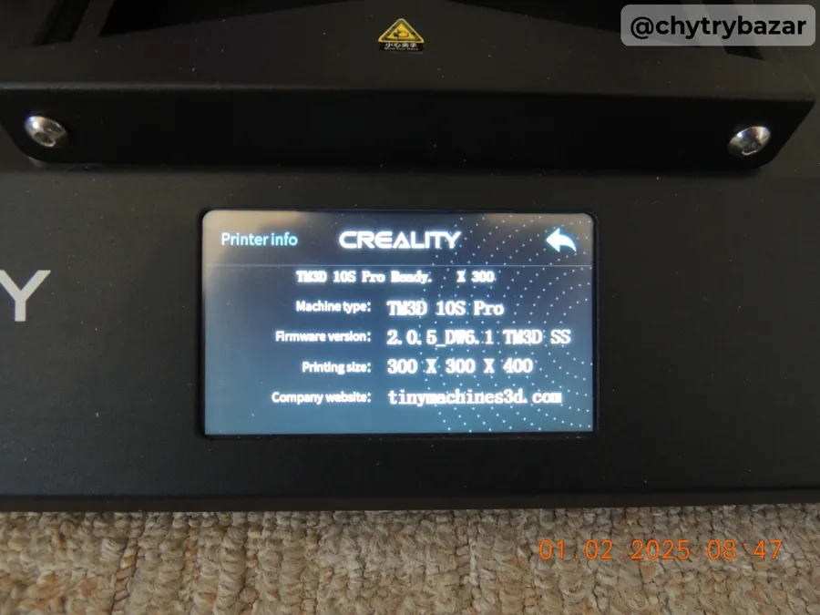 3D tlačiareň Creality CR10S Pro