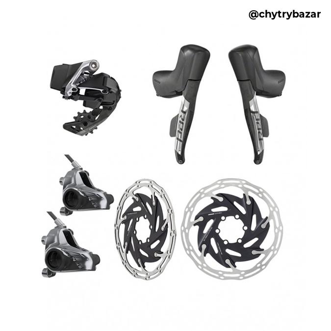 SRAM Red ETap AXS 1 Flat-Mount HRD Groupset