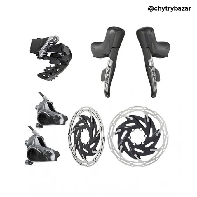SRAM Red ETap AXS 1 Flat-Mount HRD Groupset