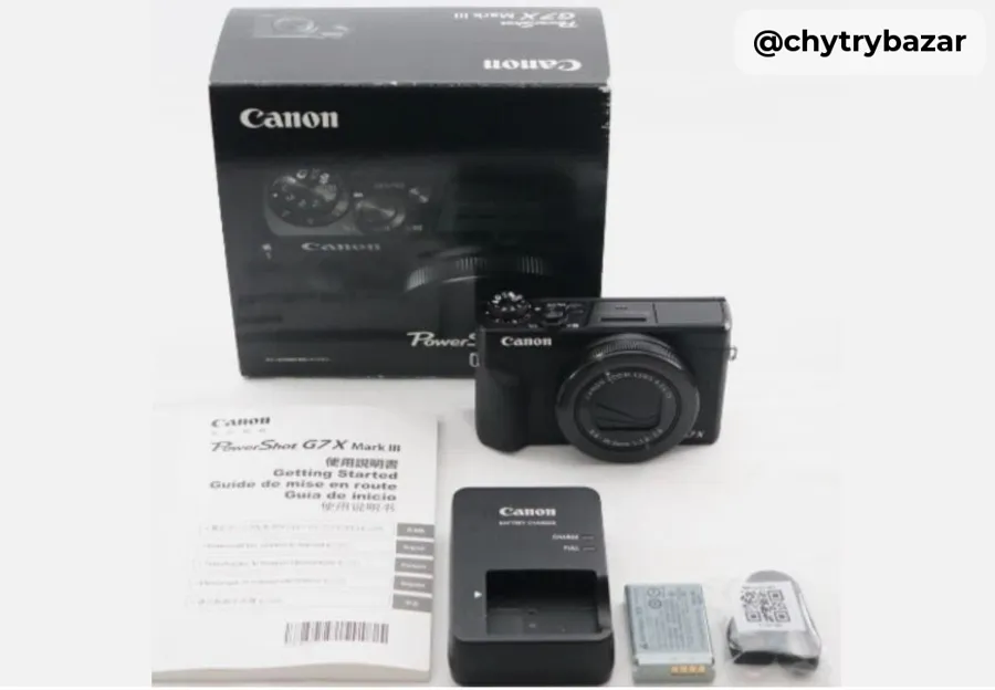 Canon PowerShot G7 X Mark III Digital Camera BLACK