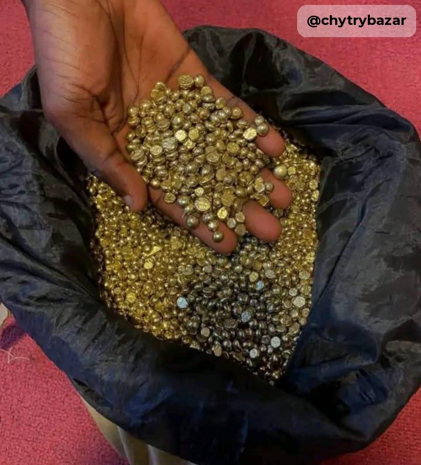 We offer Gold Bars and Gold Nuggets.