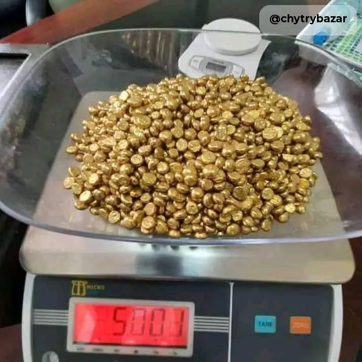 We offer Gold Bars and Gold Nuggets.