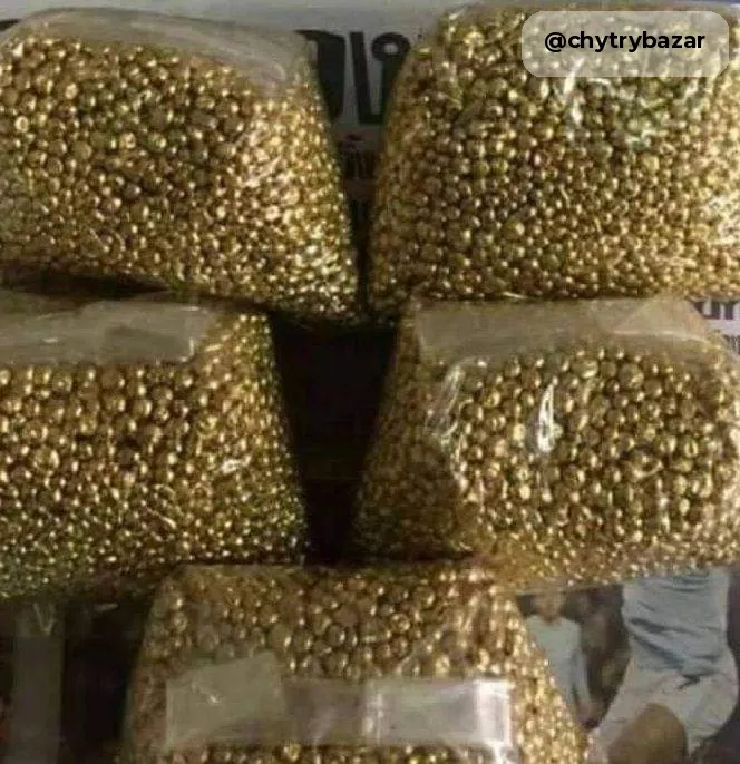 We offer Gold Bars and Gold Nuggets.