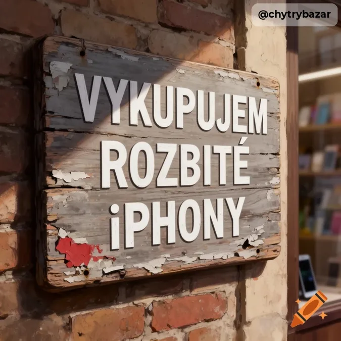 Vykupujem pokazené / rozbité mobily (iPhone)