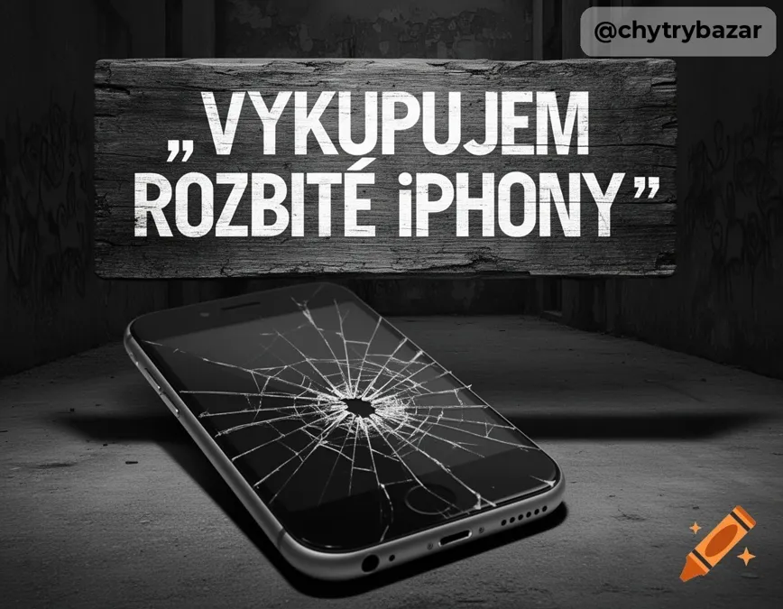 Vykupujem pokazené ,rozbité mobily (iPhone)