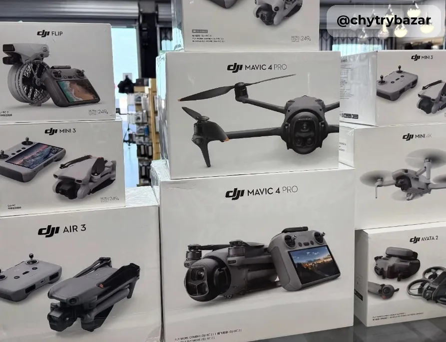 DJI Mini 5 Pro, DJI Mini 4 Pro, DJI Mavic 4 Pro