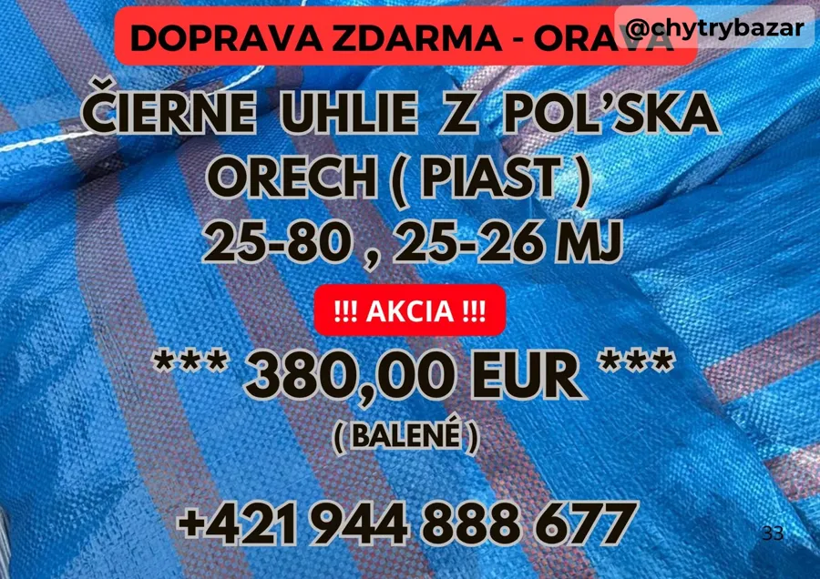 POĽSKÉ SLIEZSKE UHLIE - EKOHRÁŠOK ORAVA  