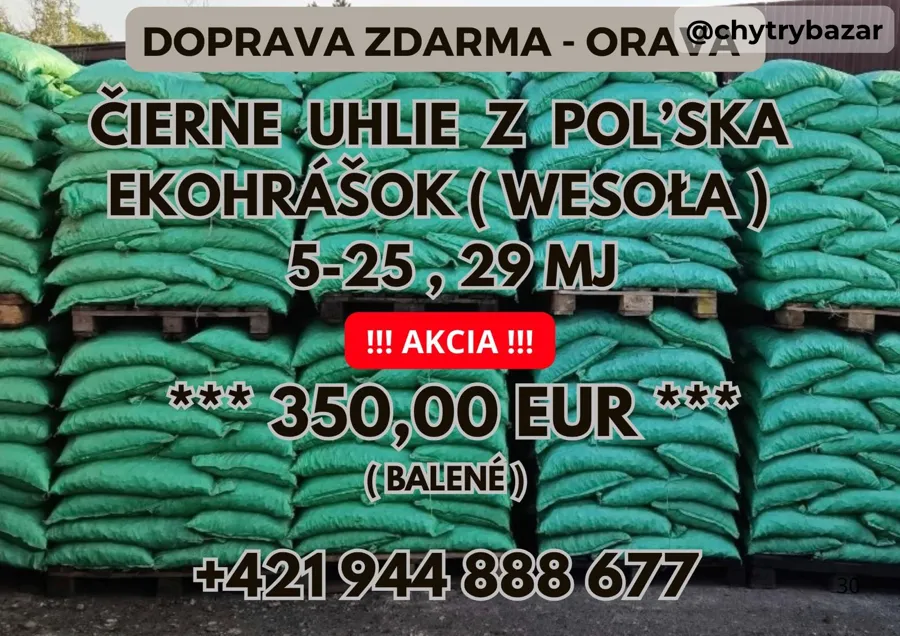 POĽSKÉ SLIEZSKE UHLIE - EKOHRÁŠOK ORAVA  