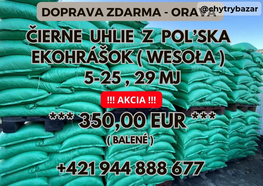 POĽSKÉ SLIEZSKE UHLIE - EKOHRÁŠOK ORAVA  