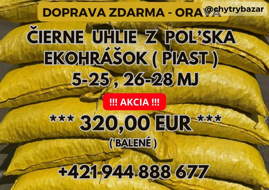 POĽSKÉ SLIEZSKE UHLIE - EKOHRÁŠOK ORAVA  