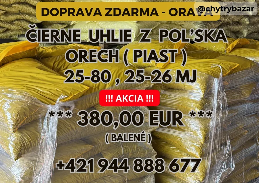 POĽSKÉ SLIEZSKE UHLIE - EKOHRÁŠOK ORAVA  