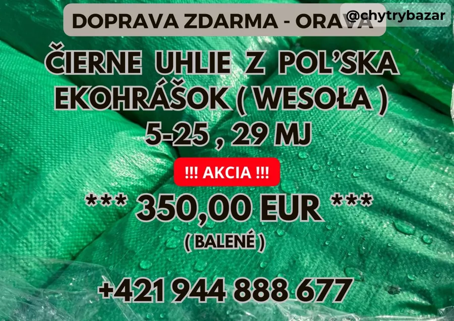 POĽSKÉ SLIEZSKE UHLIE - EKOHRÁŠOK ORAVA  