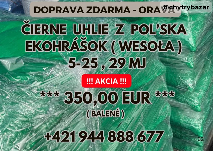 POĽSKÉ SLIEZSKE UHLIE - EKOHRÁŠOK ORAVA  